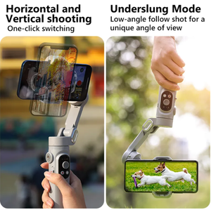 Smart X Pro Luz <span class=keywords><strong>de</strong></span> relleno Carga inalámbrica 3-<span class=keywords><strong>Estabilizador</strong></span> <span class=keywords><strong>de</strong></span> cardán <span class=keywords><strong>de</strong></span> mano plegable <span class=keywords><strong>para</strong></span> cámara <span class=keywords><strong>de</strong></span> acción <span class=keywords><strong>de</strong></span> IPhone - Product Image 5