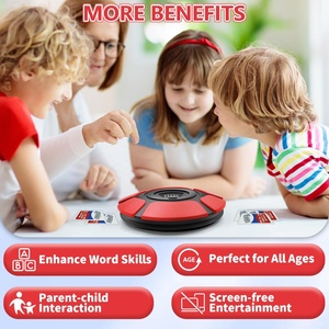 Juego de Mesa de Palabras KK Bastass para Adultos, Divertido Juego de Cartas Familiar, Ecológico para <span class=keywords><strong>Aprender</strong></span> Español, Certificación EN71, Caja de Color Portátil - Product Image 4