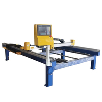Cortadora de Plasma CNC Portátil de Metal 1500x3000mm, 220V, Diseño Desmontable para Placas de Hierro, Corte por Plasma y Llama, Fácil Operación