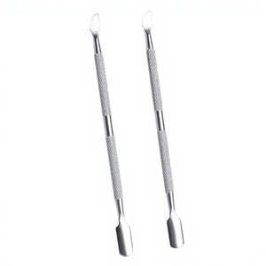 TEEJAY Pousse-cuticules et coupe-cuticules professionnel double tête de qualité russe pour ongles des mains et des pieds - Product Image 1