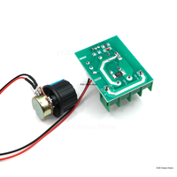 Regulator Tegangan 2000W AC 50-220V Dimmer SCR Pengatur Daya untuk Perbaikan Rumah & Kontrol Kecepatan Motor
