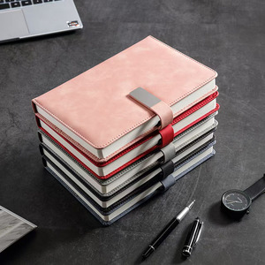 Presente personalizado <span class=keywords><strong>Notebook</strong></span> Dairy com caneta A5 Cadernos De Couro Cadernos Personalizáveis - Product Image 3