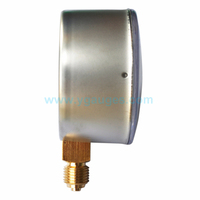 Stainless Steel & Brass Capsule Pressure Gauge with 100mm Dial for Measuring Micro and Negative Pressure