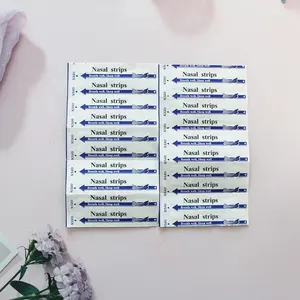 2024 nuevo diseño, tiras nasales transpirables correctas, extrafuertes, transparentes para pieles sensibles, solución para ronquidos sin drogas, yeso para dormir y nariz - Product Image 4