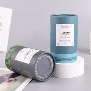 Latas de papel kraft, cubierta redonda de PVC para el cielo y la <span class=keywords><strong>tierra</strong></span>, con impresión personalizada, apariencia amplia y a la moda - Product Image 4