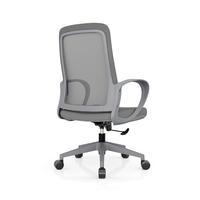 Milieu Du Dos Support Lombaire Fauteuil Visiteur Personnel De Travail Exécutif Ergonomique Chaise De Bureau