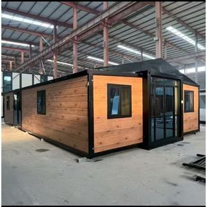 Tùy Chỉnh 20ft Sang Trọng Thoải Mái Biệt Thự Đúc Sẵn Modular Có Thể Tháo Rời Có Thể Tháo Rời Bánh Sandwich Bảng Điều Chỉnh Container Nhà Cho Khách Sạn Sử Dụng - Product Image 4