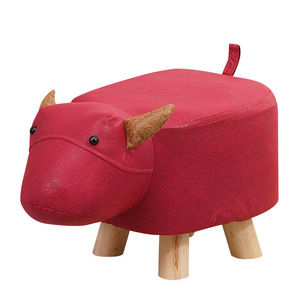 Elephant Stool Children's Animal Stool Soft Home Living Room Cartoon Cute Low Stool - Product Image 5