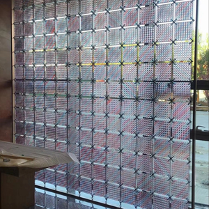 厂家价格流行金马赛克瓷砖装饰玻璃砖玻璃马赛克瓷砖墙砖 - Product Image 1