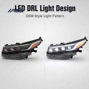 Ensemble de phares LED LHD RHD pour Toyota <span class=keywords><strong>Prius</strong></span> Prime 2017-2022 XW50 <span class=keywords><strong>ZVW52</strong></span> OEM 81185-47800 81185-47801 81185-47560 - Product Image 5