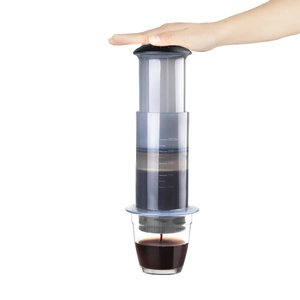 Cafetière Expresso Portable, Presse Française à Air, Capacité 2 Tasses, Idéale pour le Camping, Professionnelle, Puissante, Écologique, en Plastique - Product Image 1