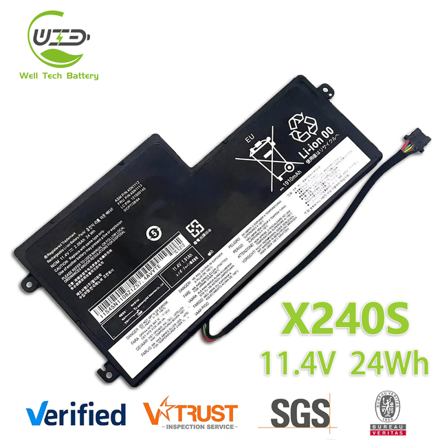 Internal 45N1109 45N1108 45N1773 45N1111 45N1112 45N1113 45N1117 Laptop Battery for Lenovo ThinkPad X230S X240S T440S T450S