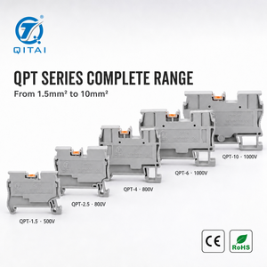<span class=keywords><strong>QPT</strong></span> Serie 26-4 AWG Push-in Anschlussklemme mit Federverbindung für Schaltschrank, Elektroverteiler und Automatisierungsverkabelung - Product Image 2