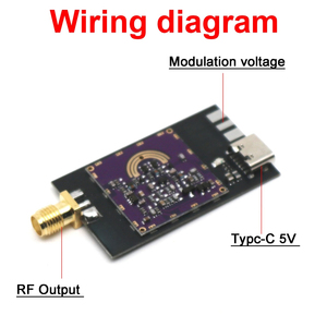 บรอดแบนด์ 300~1200Mhz RF VCO บอร์ดสาธิต โอสซิลเลเตอร์ควบคุมด้วยแรงดันไฟฟ้า แหล่งสัญญาณ 433Mhz 868Mhz 915Mhz การสื่อสารทางวิทยุ - Product Image 2