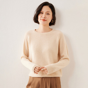 100 Pure Cashmere Sweaters Manufacturers <strong>Women</strong> Crew Neck Knitted Sweater Autumn Winter Casual <strong>Warm</strong> <strong>Jumper</strong> - Product Image 4