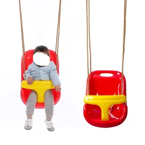 High Back Infant Bucket Swing Wide Safe Seat Belt with Straps Toddler Child Kid Outdoor Play