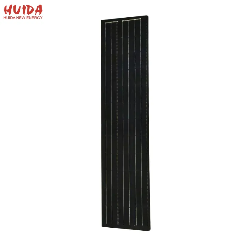 HUIDA 2023 nuovo modulo fotovoltaico di Design 40W 50W 80W 100W 200W 300W pannello solare senza cornice personalizzato per luci solari esterne