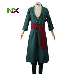 Disfraz de Cosplay, <span class=keywords><strong>Kimono</strong></span> de Anime, Túnica de Zoro, Uniforme, Atuendo de Halloween <span class=keywords><strong>con</strong></span> Pendientes para Comic <span class=keywords><strong>Con</strong></span> - Product Image 3