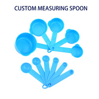 Set Personalizzato di Tazze e Cucchiai Dosatori da Cucina in Plastica, Servizio di Iniezione Plastica