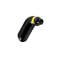 Gonfleur d'air rechargeable Pompe à vélo électrique Pompe à vélo Mini Portable pour vélo Schrader Presta Pneus