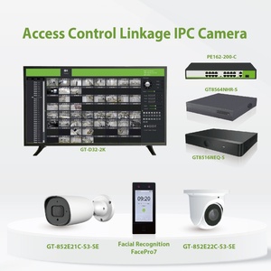 New CCTV NVR POE 4ch 8ch 16ch 32 64 128 256 Channel With Full Color <b>Security</b> Network Camera Kit - Product Image 6