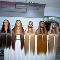 Pelucas de Cabello Humano al por Mayor, Pelucas Frontales de Encaje 13x4 13x6, Pelucas Frontales de Encaje HD Pre-Arrancadas para Mujeres Negras