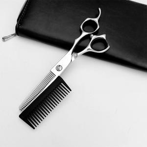 Ciseaux à effiler de 6 pouces Suzhou avec peigne, ciseaux de coiffure pour droitiers, outils de salon de beauté, lame standard - Product Image 2