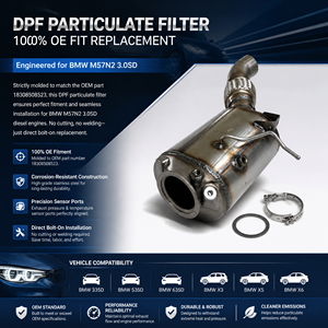 Filtre à particules diesel NEU DPF BM 335D 535D 635D X3 X5 X6 <span class=keywords><strong>3</strong></span>.0SD M57N2 - Product Image 5