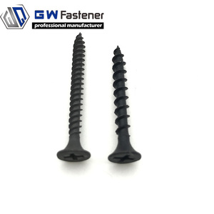 Zinc plaqué noir phosphoration Bugle tête phillips entraînement Vis pour cloisons sèches - Product Image 5