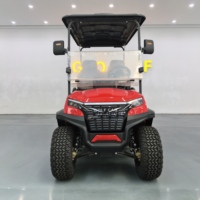 Meilleur Buggy 4 places avec moteur AC, frein hydraulique et ceintures de sécurité 3 points, moteur 5KW pour usage résidentiel/commercial/locatif