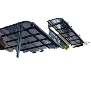 Abri solaire en alliage d'aluminium pour balcon extérieur, tente individuelle, couverture de toit imperméable - Product Image 1