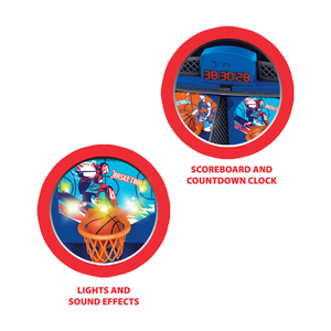 Jeu <span class=keywords><strong>de</strong></span> tir au <span class=keywords><strong>basket</strong></span>-ball <span class=keywords><strong>de</strong></span> bureau avec lumière et son, jouet <span class=keywords><strong>de</strong></span> panier <span class=keywords><strong>de</strong></span> table pour enfants, bureau, soulagement du stress, mini sport amusant - Product Image 5