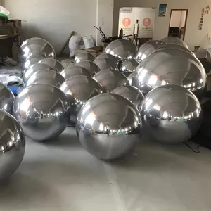 Personalized OEM Colors Mirror Giant PVC Inflatable Mirror Ball for Event Decoration
