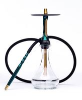 Chicha Traditionnelle Portable en Promotion, Nouveau Design, avec Tuyau, Bol en Céramique, Pinces pour Fumer du Tabac, Finition Miroir Métallique, Chicha Complète