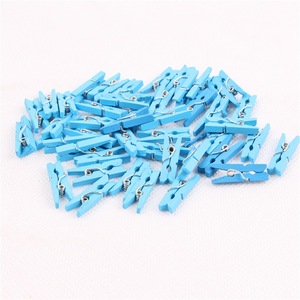 Mini Pinzas de Madera para Ropa, Fotos, Manualidades, Proyectos DIY, Decoración, Notas Adhesivas, Clips de Madera para el Hogar y Uso Diario - Product Image 4