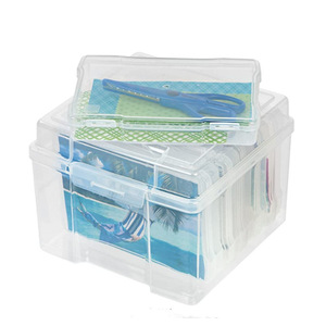 5x7-inch Plastic Rectangle Photo <strong>Storage</strong> Organizer Multi-Functional Sorting Box for Hardware Parts and <strong>Seed</strong> <strong>Storage</strong> - Product Image 2