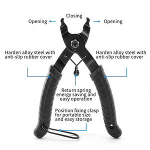 Ensemble d'outils pour chaîne <span class=keywords><strong>de</strong></span> vélo MUQZI, outils <span class=keywords><strong>de</strong></span> réparation <span class=keywords><strong>de</strong></span> chaîne <span class=keywords><strong>de</strong></span> vélo <span class=keywords><strong>de</strong></span> montagne et <span class=keywords><strong>de</strong></span> route, détacheur <span class=keywords><strong>de</strong></span> maillons, <span class=keywords><strong>vérificateur</strong></span> et pince à chaîne - Product Image 3