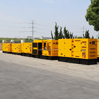 Generador Eléctrico Diésel de 150kw 160kw 180kva 200Kva con Arranque Automático, ATS, Arranque Remoto, Súper Silencioso, Tipo Canopy Insonorizado