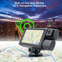 Navegador GPS para Camiones de 3.97 Pulgadas con Cámara, 4G, Control Remoto, Dashcam con Rastreo GPS, Gestión de Flotas, GPS y Software