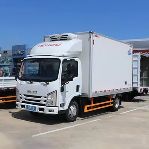 Famosa marca Isuzu pequeña caja refrigerada camión de transporte de alimentos congelados para la venta caliente - Product Image 3