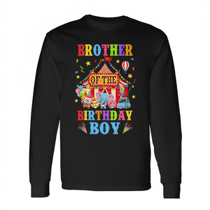 Camiseta de manga larga con tema de circo y carnaval de Brother Of The Birthday Boy - Product Image 2