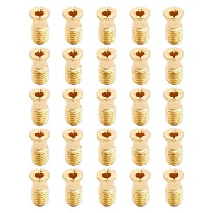 Vis d'ancrage pour couverture de piscine Swimcare en laiton, filetage grossier de 9/16 pouces, tête polie pour terrasses en béton et pavés, lot de 25 - Product Image 1