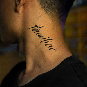 Últimas 2 semanas pegatinas de tatuaje corporal temporal jugo de hierbas semipermanente impermeable a prueba de sudor <span class=keywords><strong>para</strong></span> brazo pantorrilla espalda columna vertebral <span class=keywords><strong>para</strong></span> niños - Product Image 2