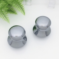 Outil facial Terahertz Mushroom Gua sha, masseur Terahertz fondant sur glace pour Spa relaxant méditation visage yeux rouleau Massage