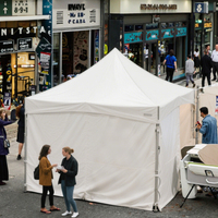Tente pliante en aluminium 10x20 pour salons commerciaux intérieurs et extérieurs Événements industriels Mariages Fêtes-pour chapiteau de belvédère d'exposition