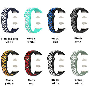 Bracelet de montre intelligent en silicone de remplacement respirant pour bracelet de montre huawei <span class=keywords><strong>Honor</strong></span> <span class=keywords><strong>Band</strong></span> 6 <span class=keywords><strong>Pro</strong></span> <span class=keywords><strong>7</strong></span> - Product Image 3