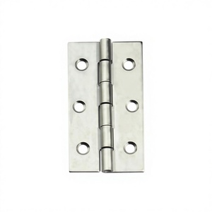 Charnière moderne en alliage de zinc, épaisseur 1,5 mm, ouverture à 180°, capacité 45 kg, finition satinée, pour portes en bois de chambre et de cuisine 1 - Product Image 2