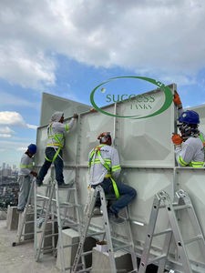 Réservoir d'eau en plastique GRP inférieur en U Piscine hors sol - Product Image 5