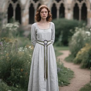 Cinturón <span class=keywords><strong>de</strong></span> <span class=keywords><strong>vestir</strong></span> para mujer medieval vintage con cinturón <span class=keywords><strong>de</strong></span> aleación y diseño <span class=keywords><strong>de</strong></span> nudo, adorno <span class=keywords><strong>de</strong></span> disfraz vikingo renacentista para Pascua - Product Image 2