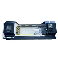 Torno Horizontal CNC Automático CK61125-4000MM con Control Fanuc, Eje Único, Cama Plana de Servicio Mediano, 2 Ejes, Torneado de Alta Precisión